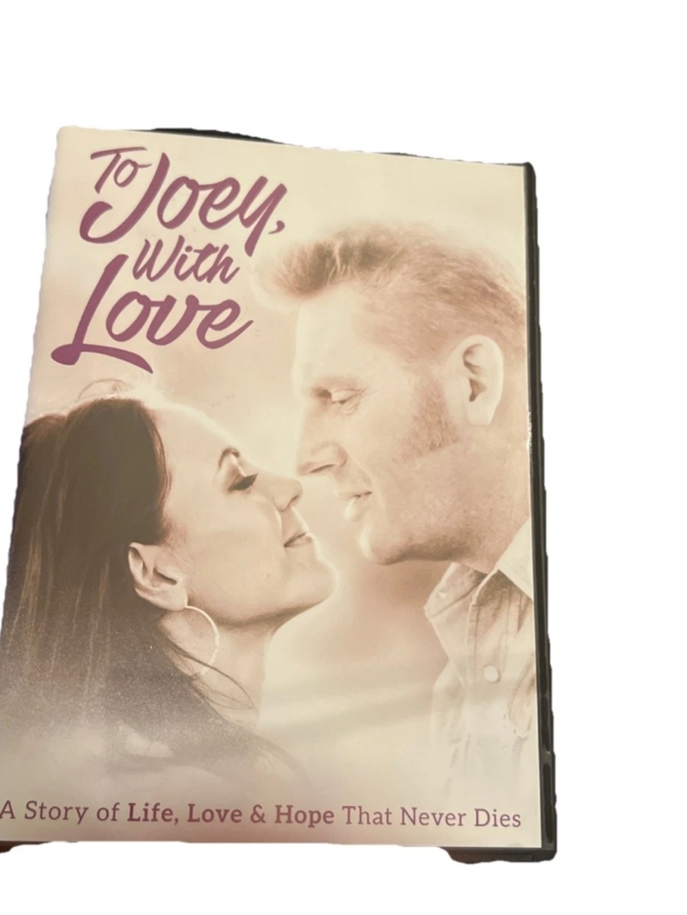 To Joey, With Love DVD - Pink & Cream Cover